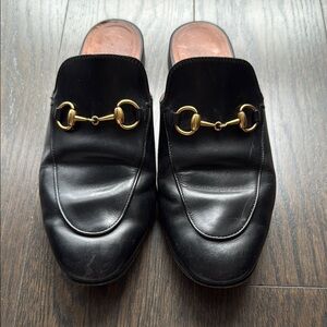 Gucci Women's Princetown slipper Black Size 7.5